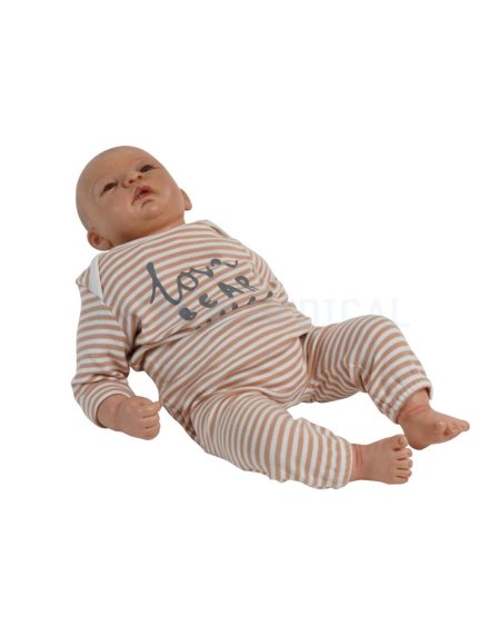 Realistic Hand Painted Baby Model